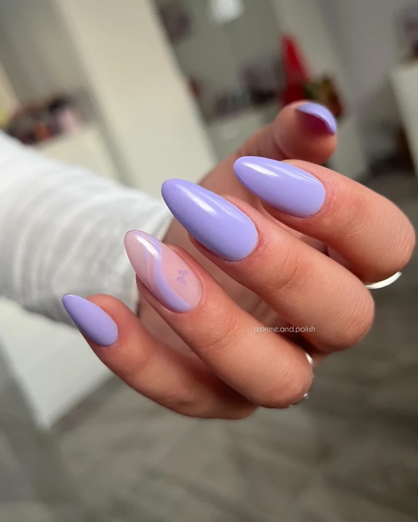 lavender nails ideas 13