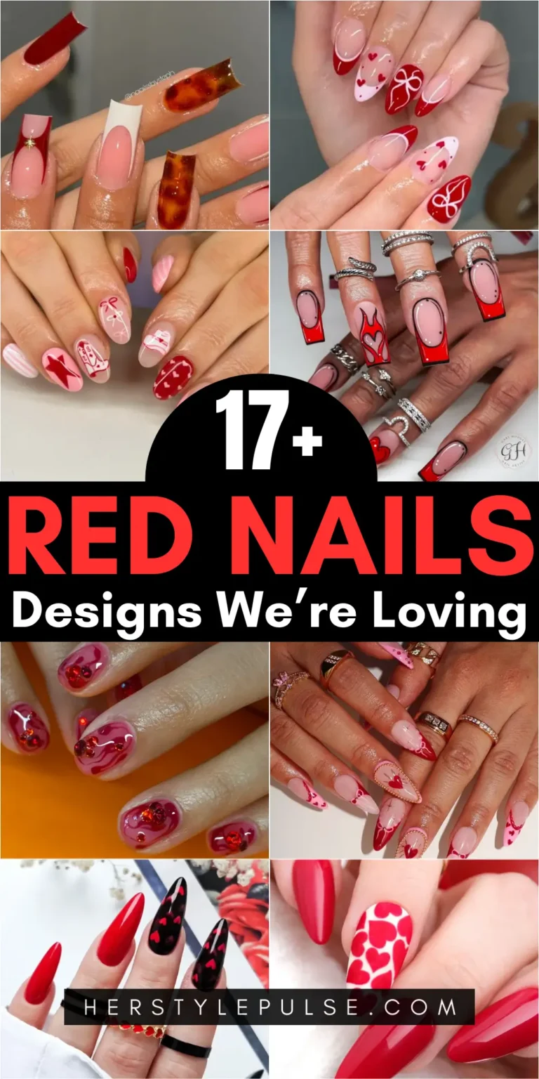Red Nail Designs