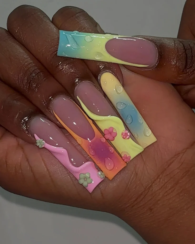 nails acrylic designs 8