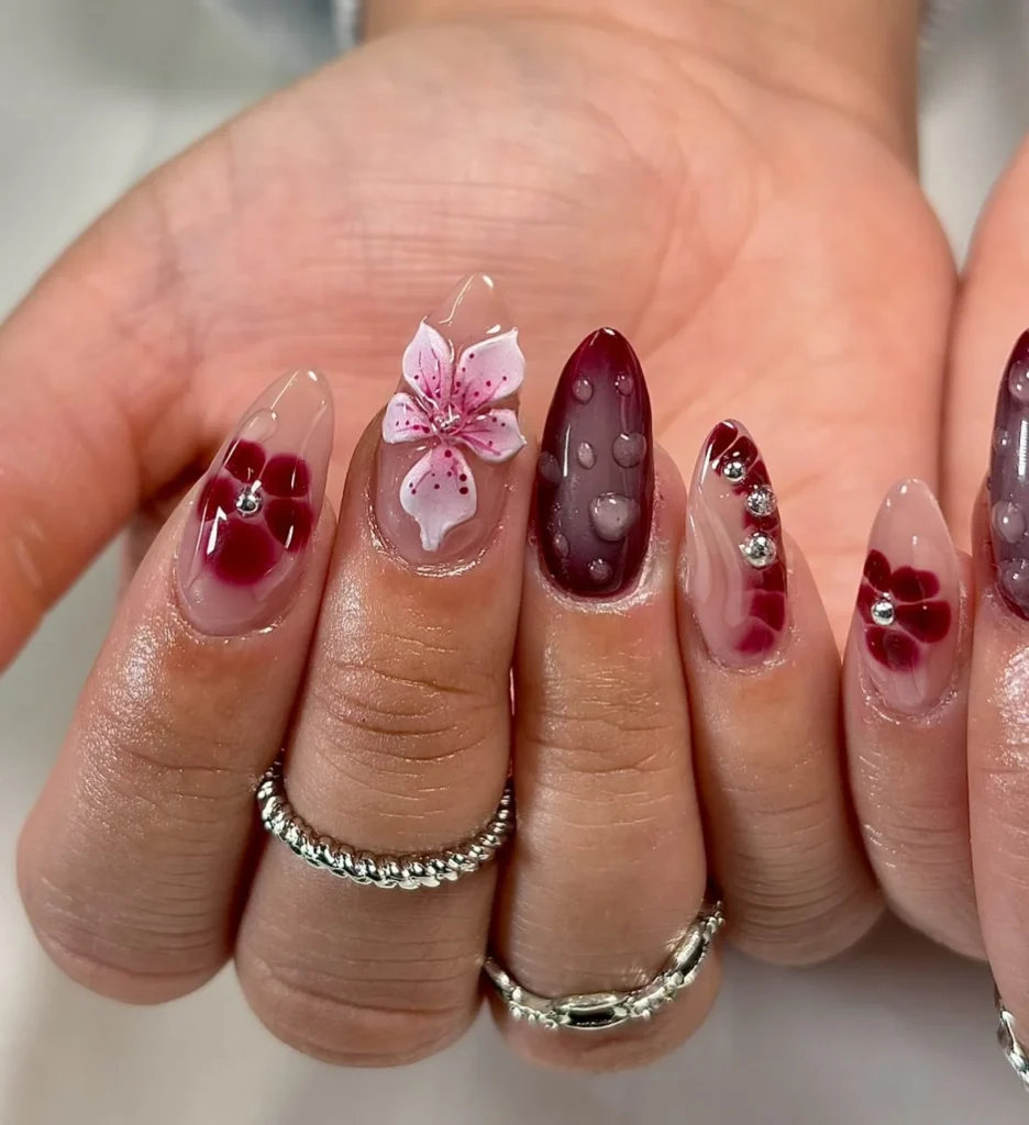 red nails 13