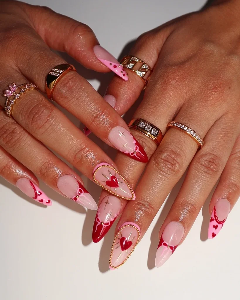 red nails 14