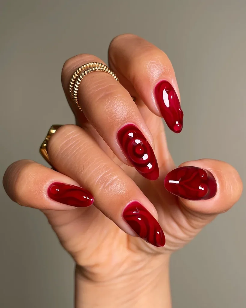 red nails 18