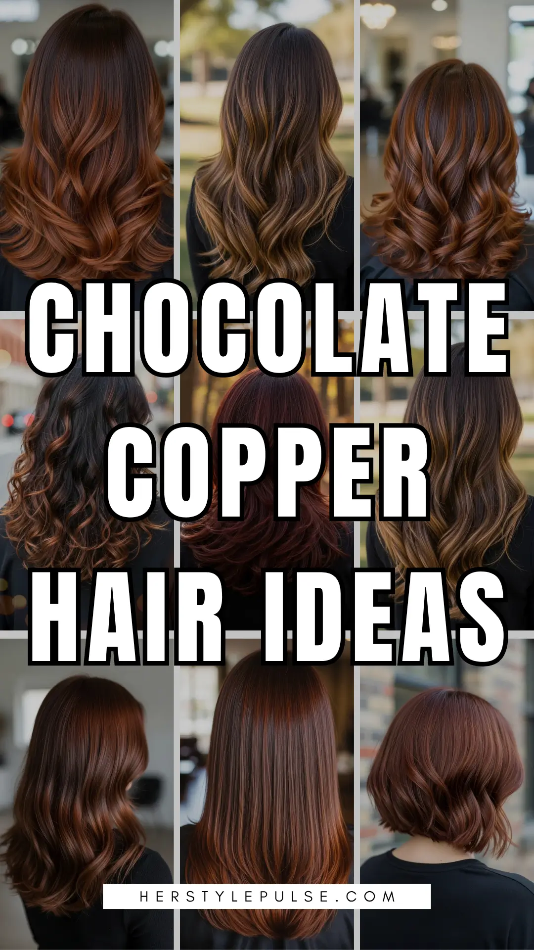 Chocolate Copper Hair Ideas