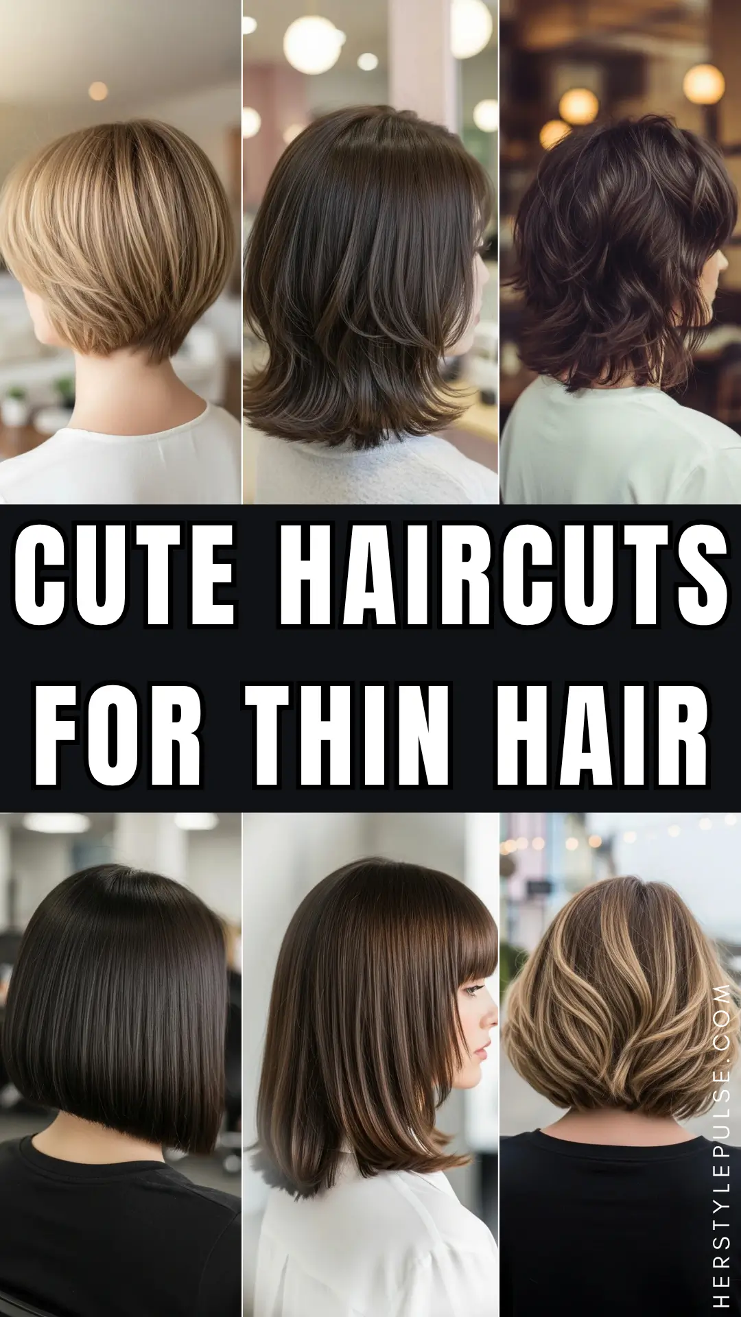 Cute Haircuts for Thin Hair