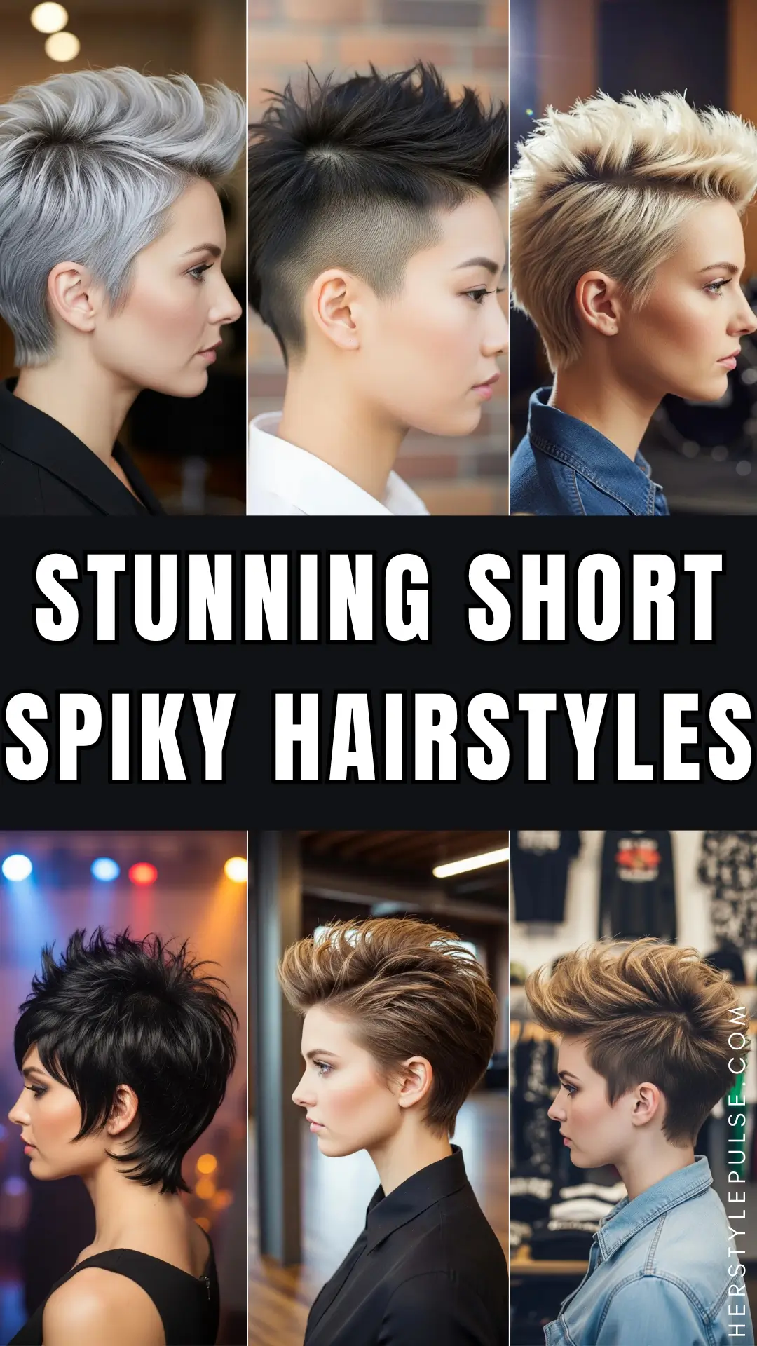 Short Spiky Hairstyles