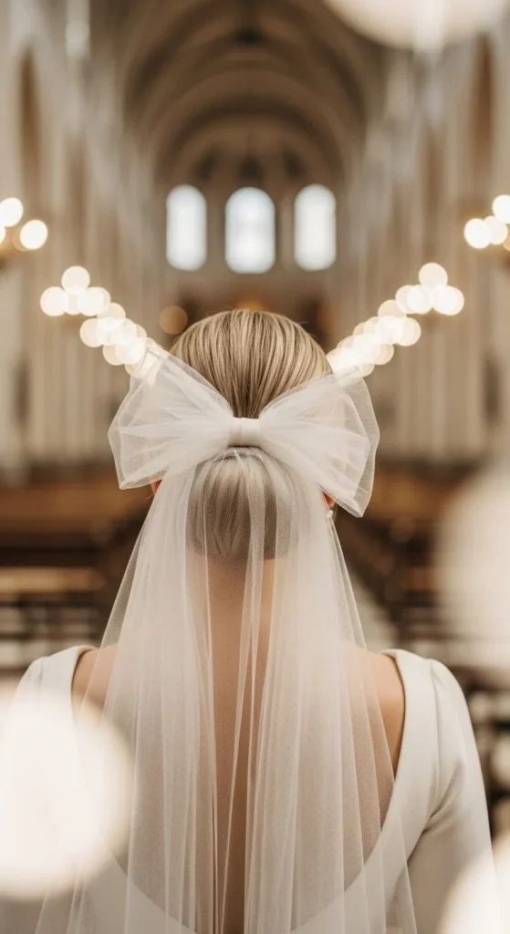 bridal bow hairstyle ideas (2)