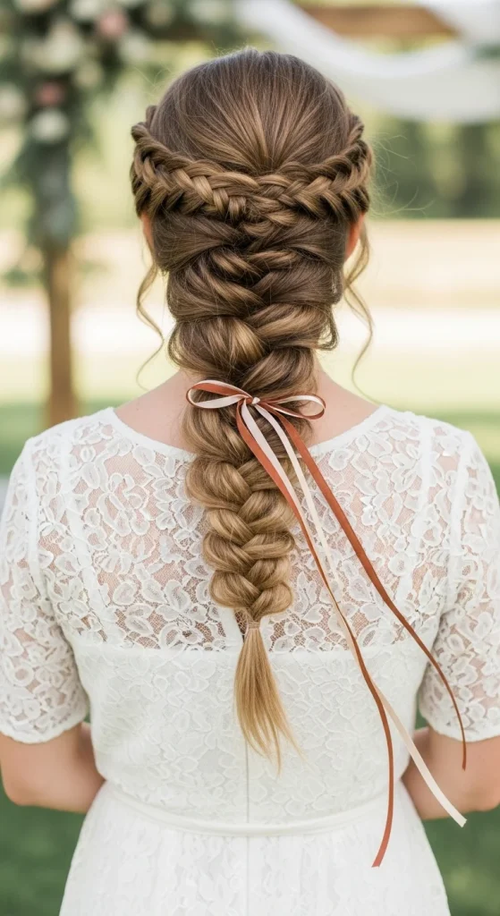 bridal bow hairstyle ideas (9)