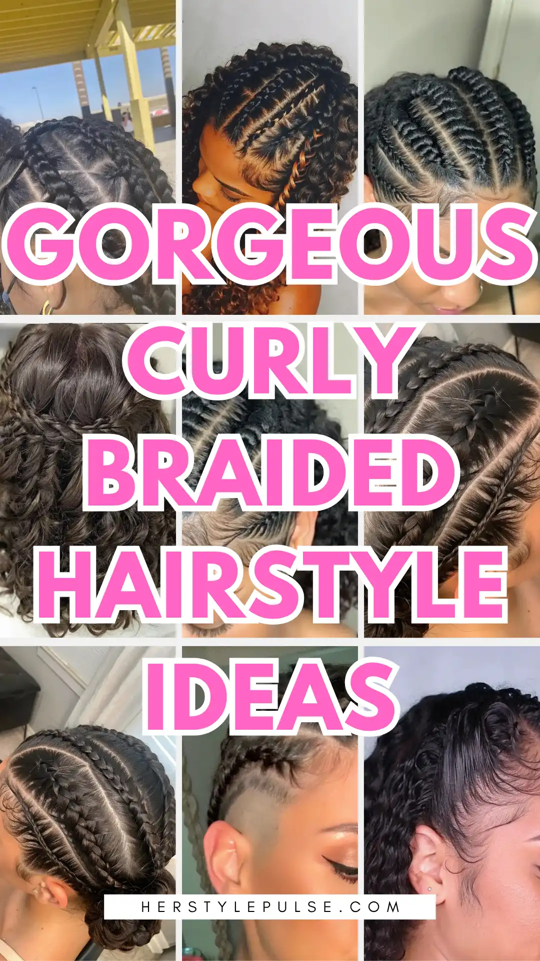 curly braided hairstyle Ideas