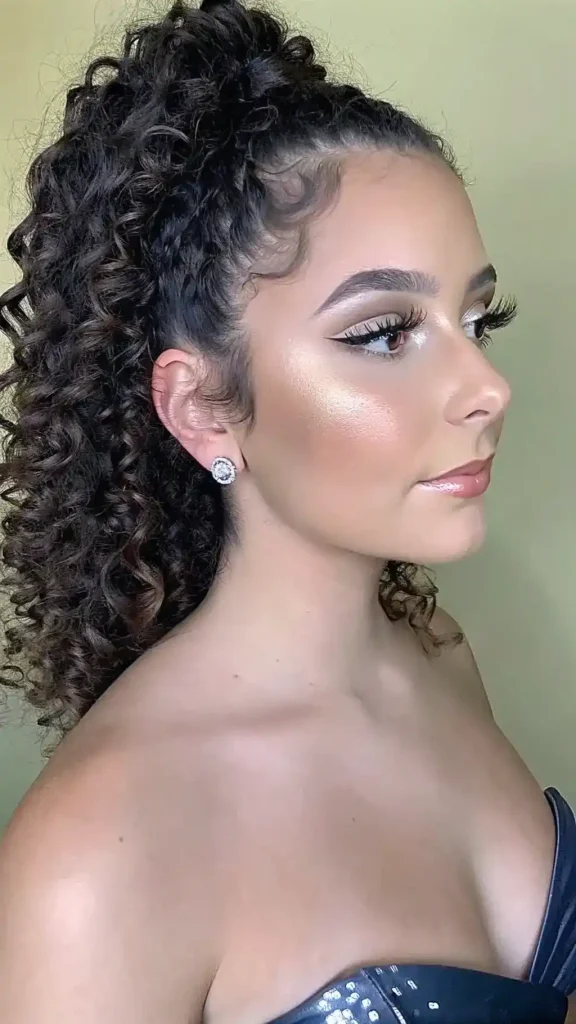 curly hairstyle for prom (1)