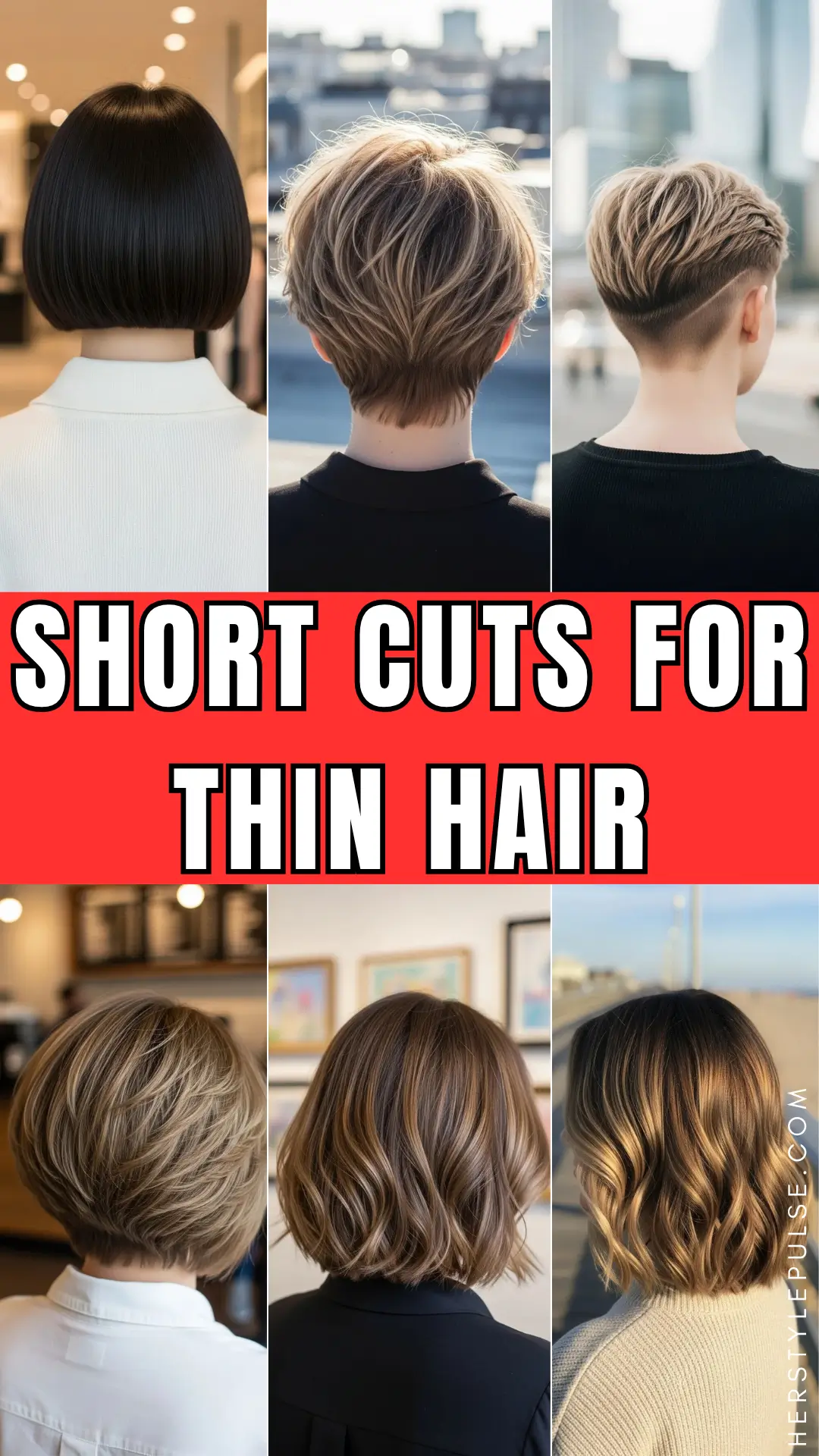 short cuts for thin hair