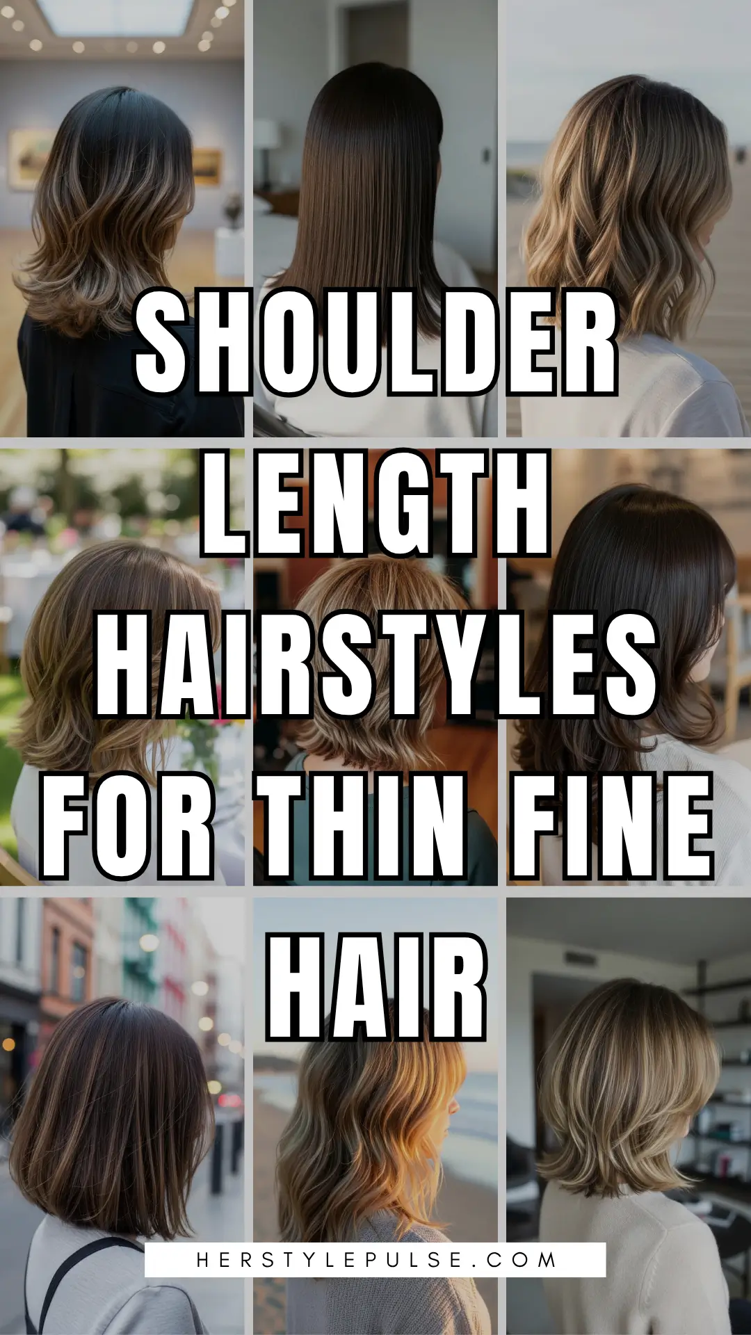 shoulder length hairstyles for thin hair fine
