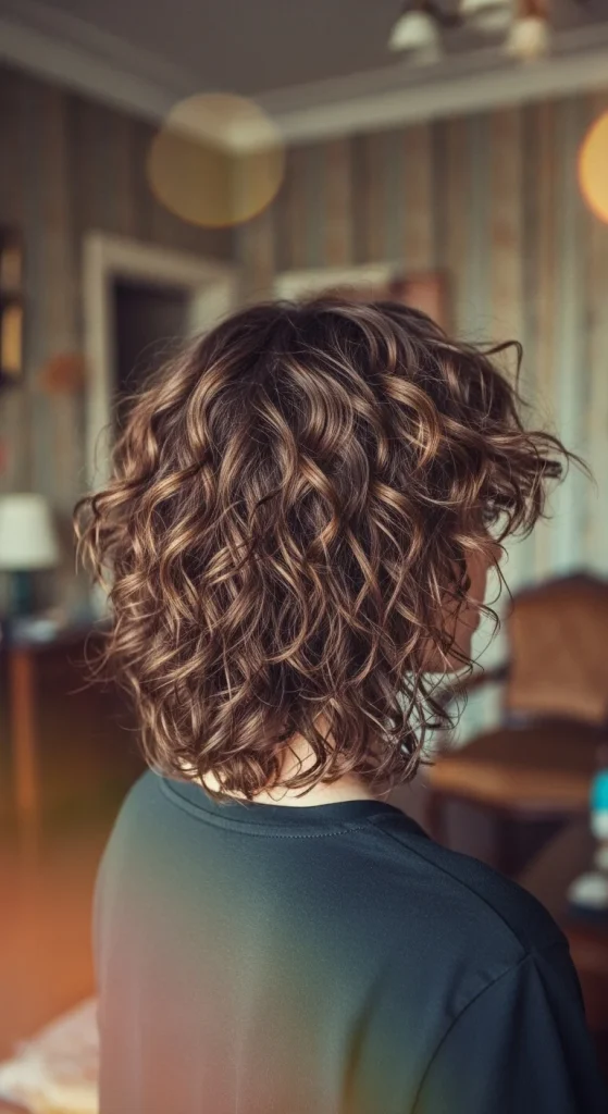 wavy hair shag haircut (6)