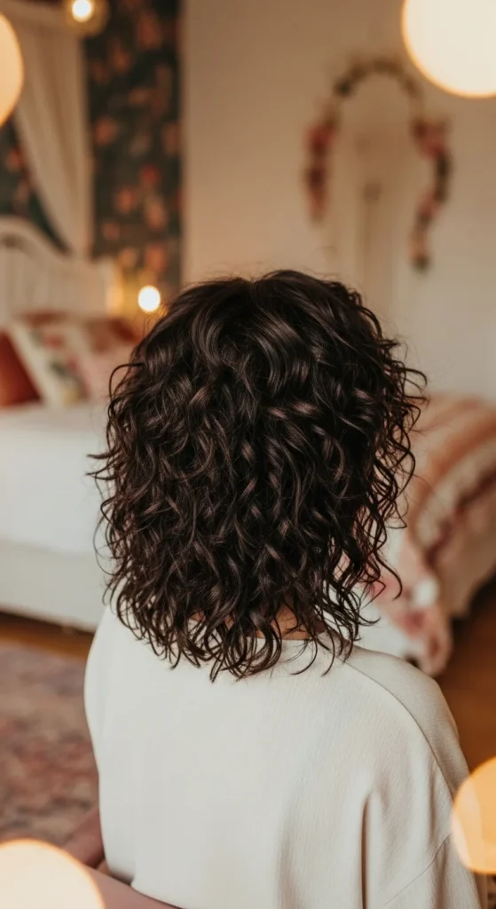 wavy hair shag haircut (9)