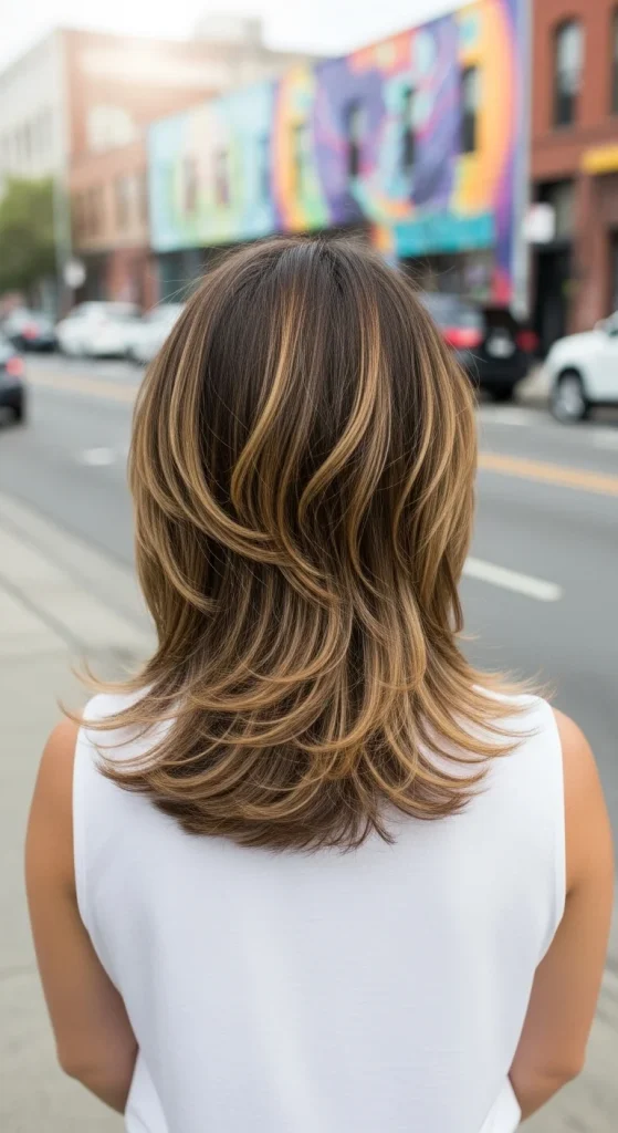 Butterfly Haircut Ideas Long Hair and Round Faces (5)