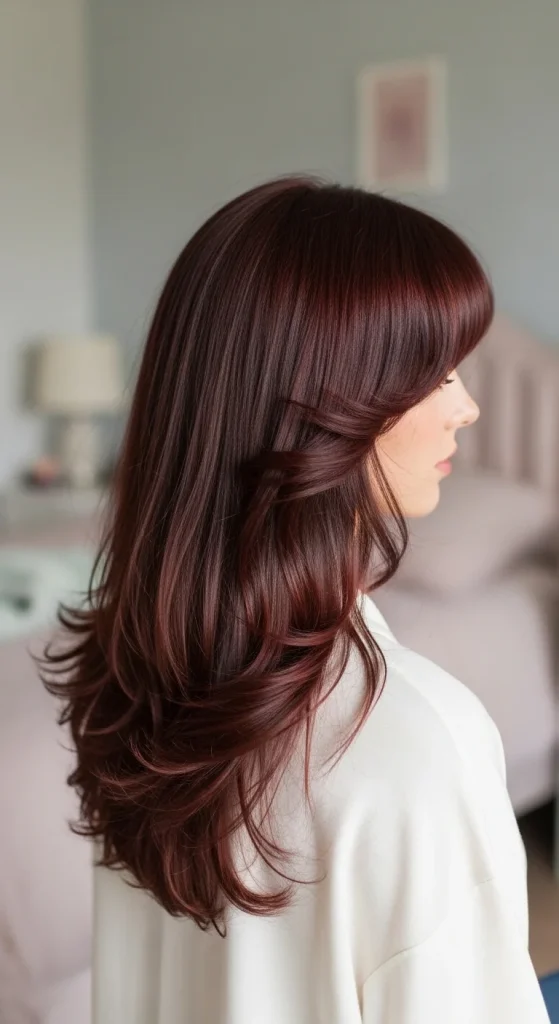 Butterfly Haircut Ideas Long Hair and Round Faces (7)