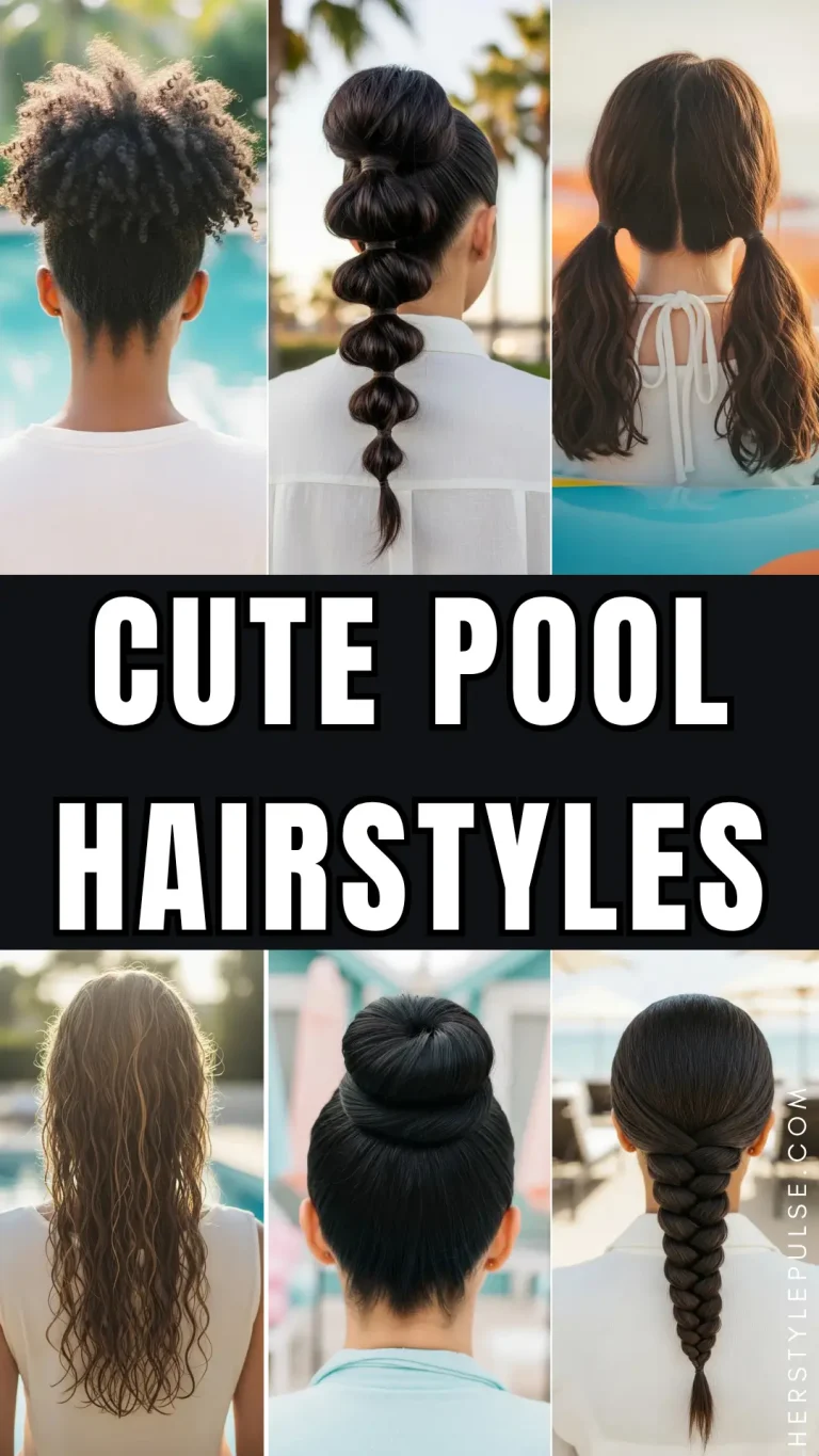 Cute Pool HAirstyles