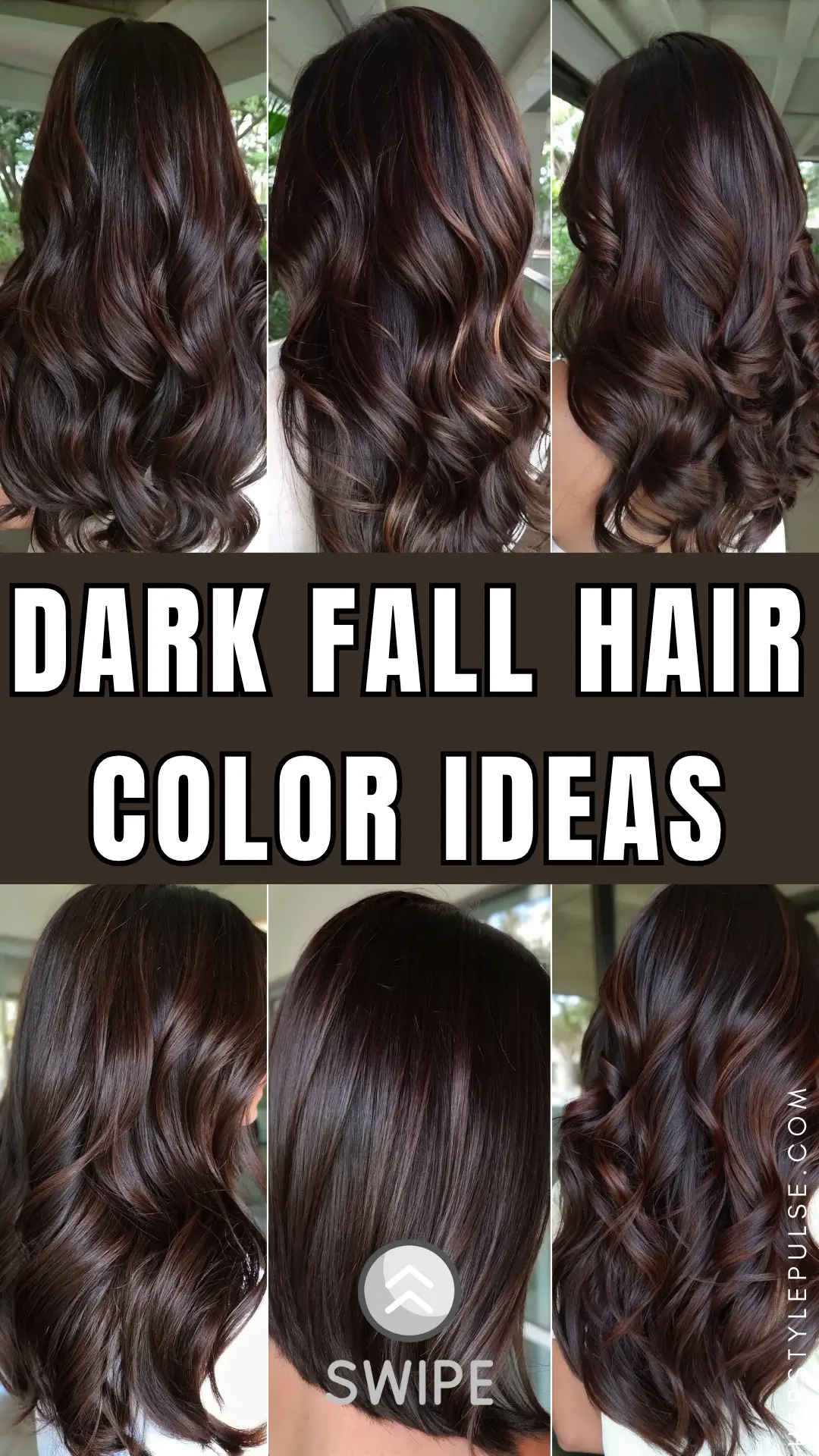 Dark fall hair color ideas