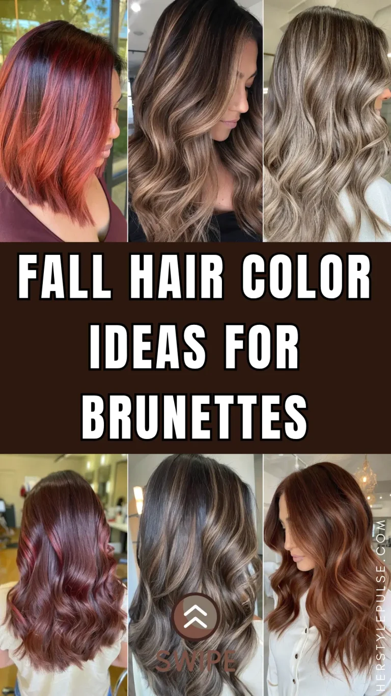 Fall Hair color ideas for brunettes