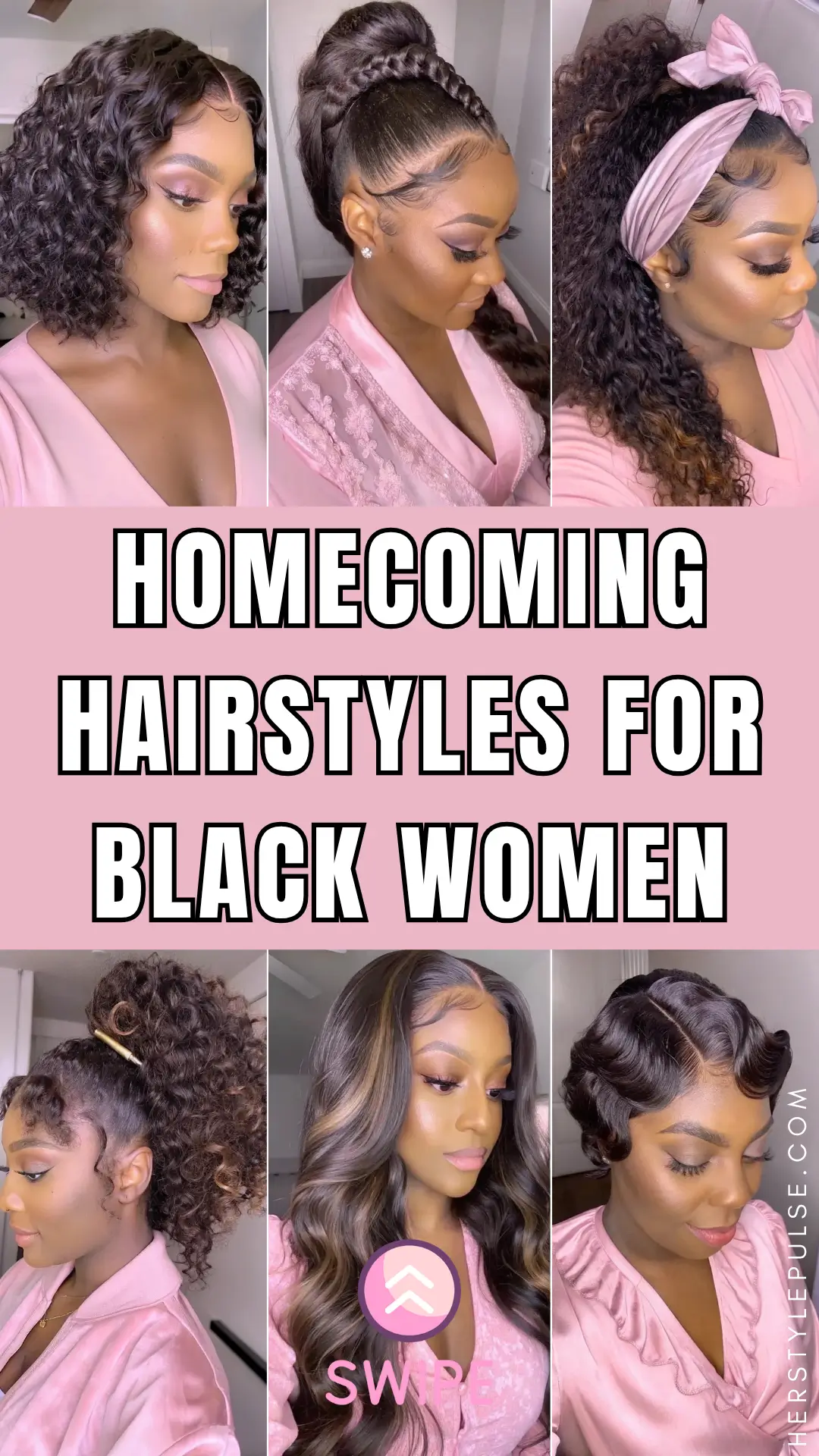Homecoming Hairstyles for Black Women