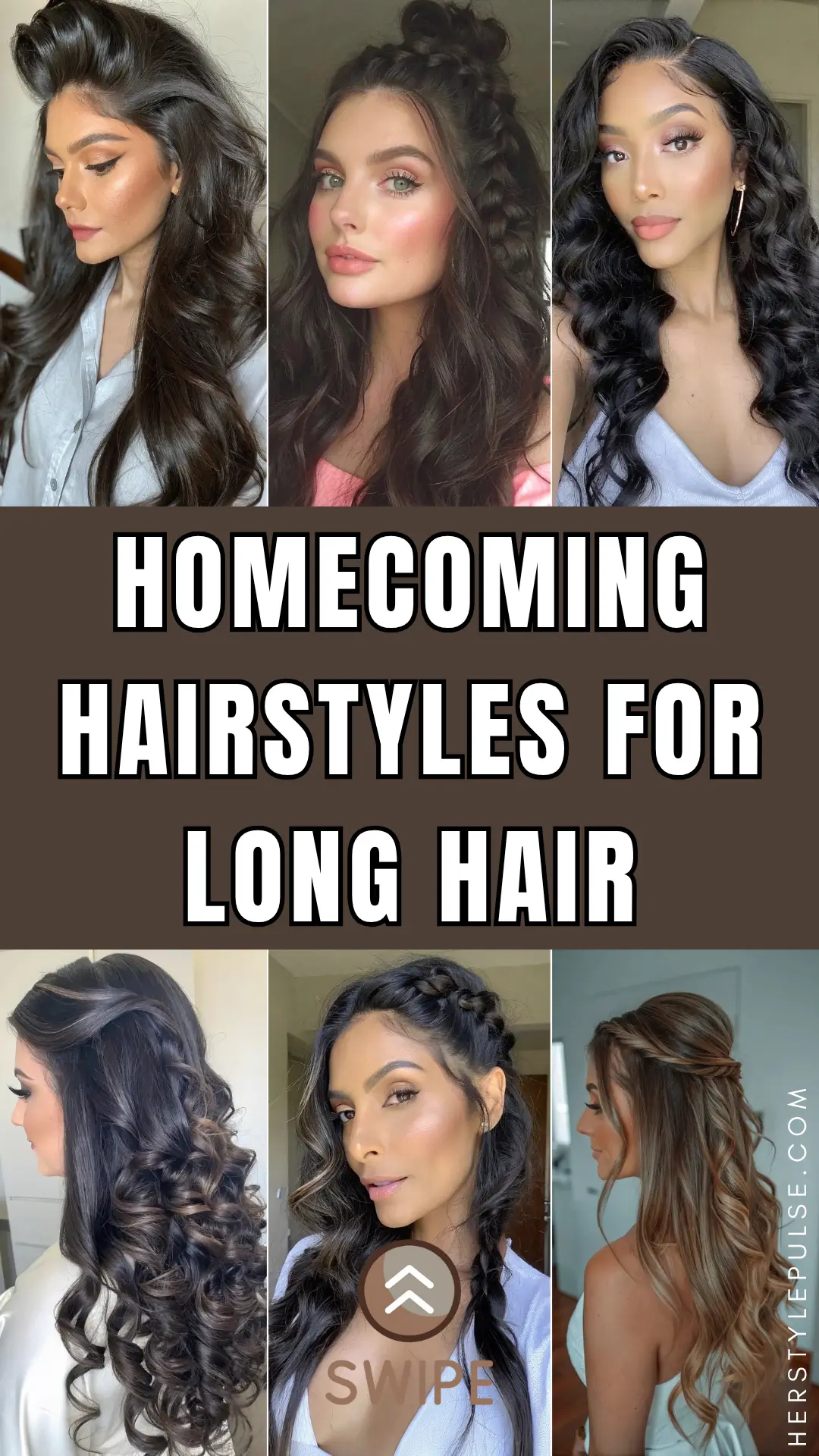 Homecoming Hairstyles for long hair