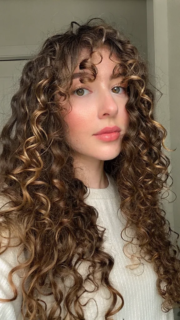 caramel highlights on brown hair (5)