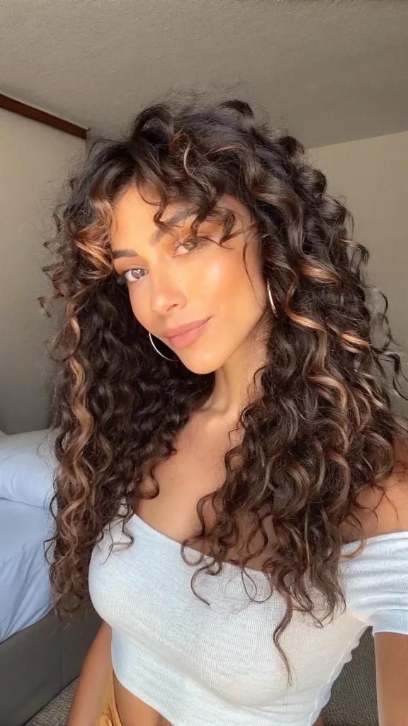 caramel highlights on brown hair (7)