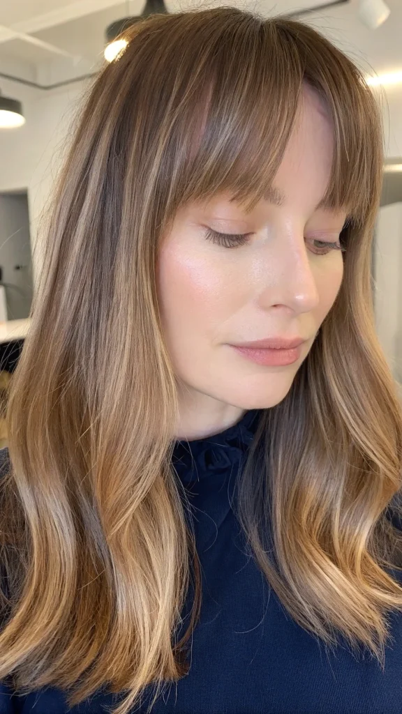 curtain bangs for round faces (4)