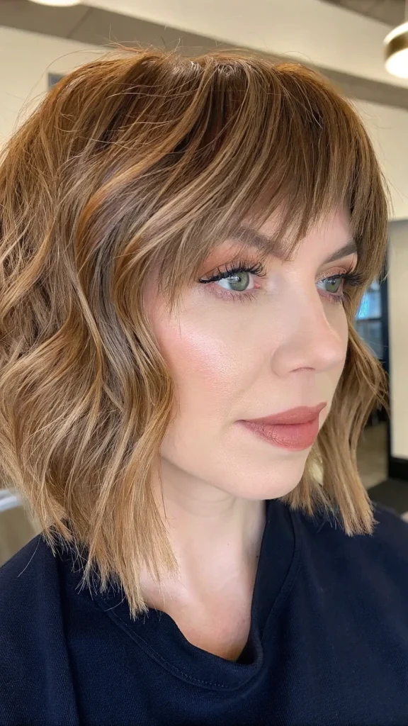 curtain bangs for round faces (9)