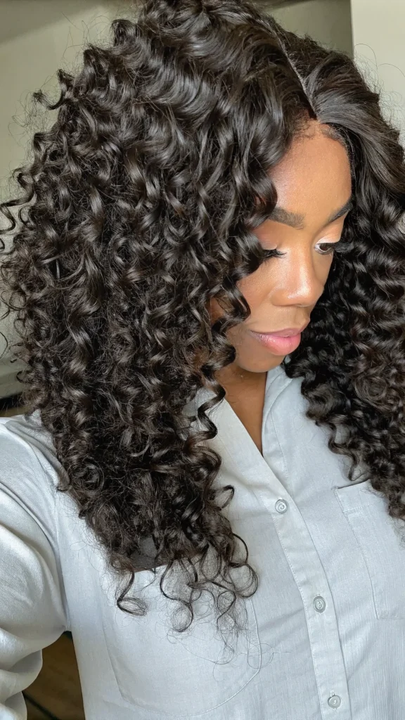 homecoming hairstyles for curly hair (5)