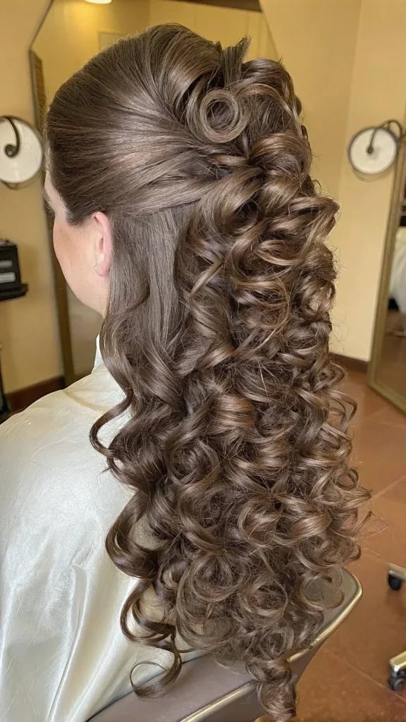 homecoming hairstyles for curly hair (6)