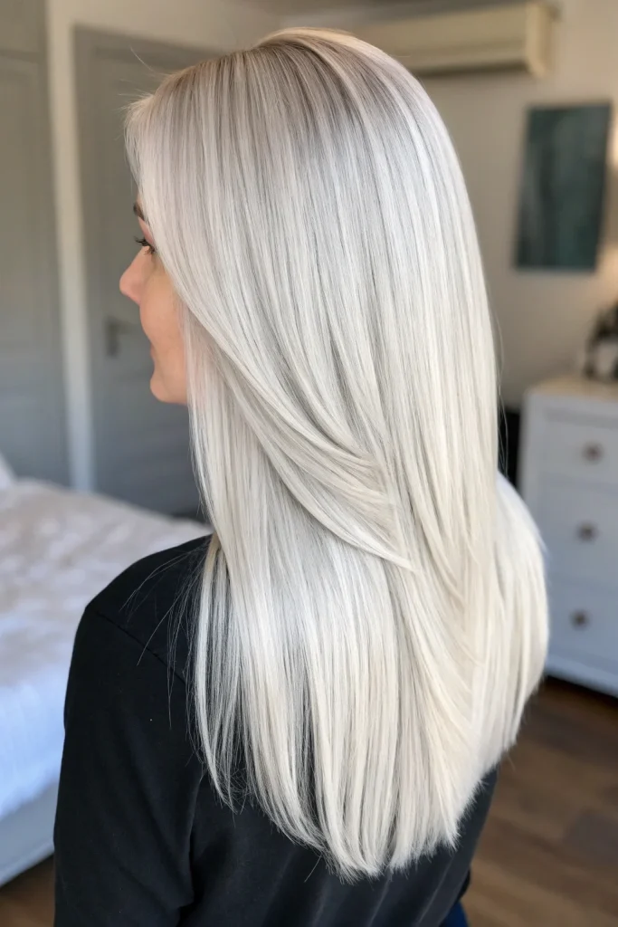 Ash Blonde Hair Color Idea (2)