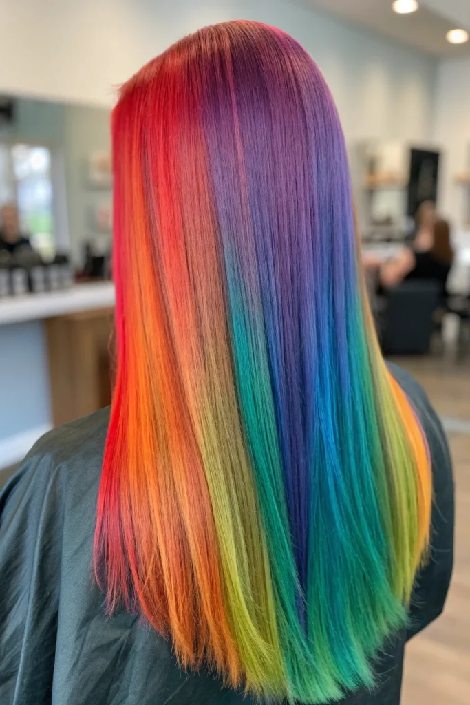 Bright Hair Color Idea (5)