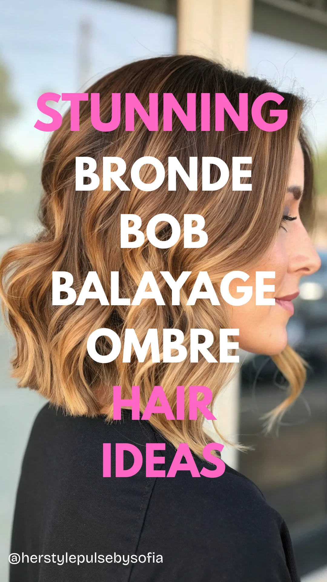 Bronde Bob Balayage Ombre Hair ideas