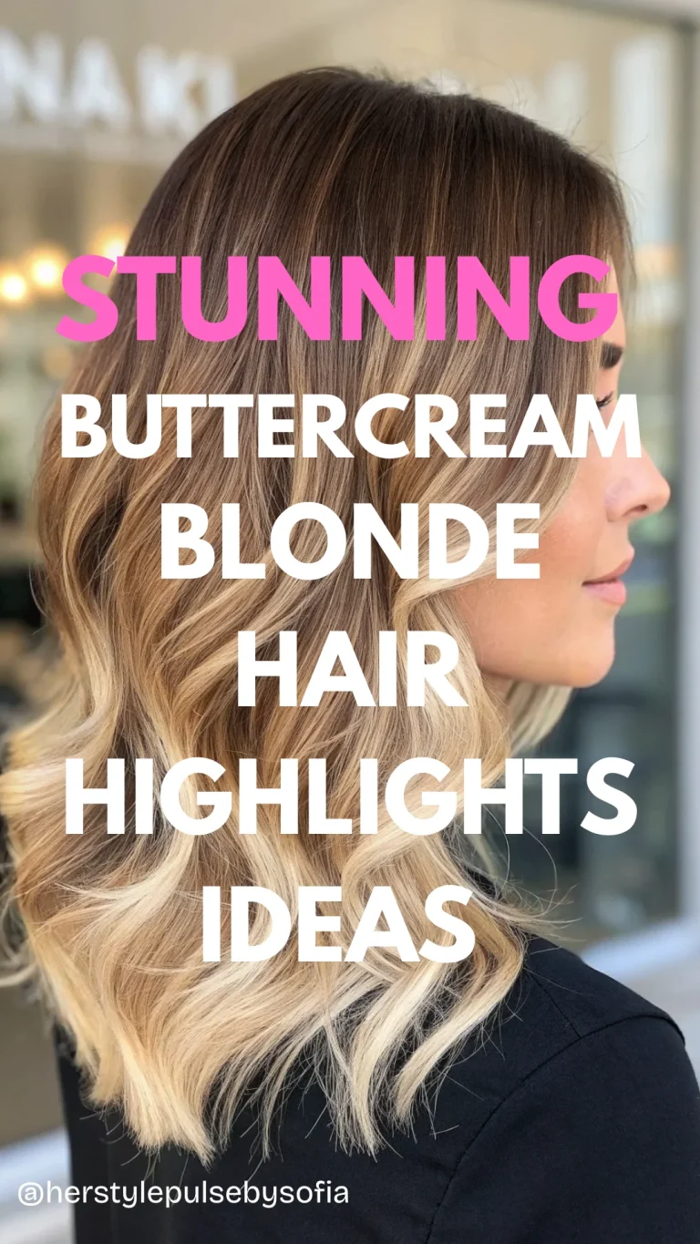 Buttercream Blonde Hair Highlights Ideas