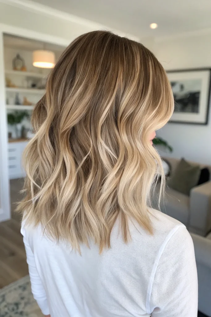 Buttercream blonde hair highlights (2)