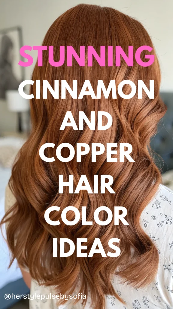 Cinnamon and copper hair color ideas