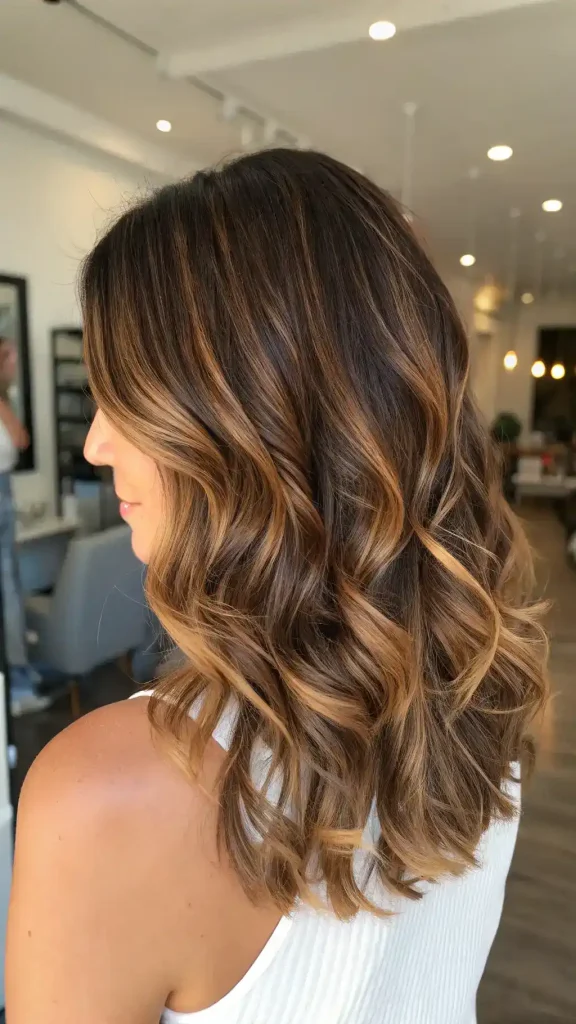Dark Brown Balayage Hair (12)