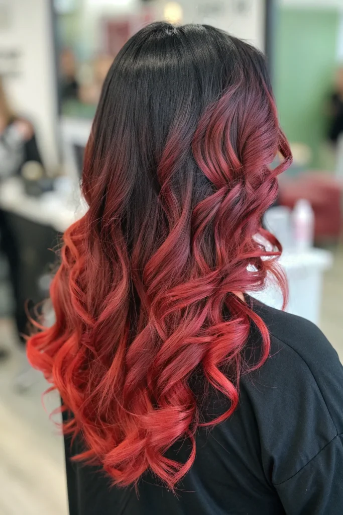 Half And Half Hair Color ideas (2)