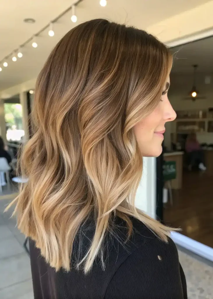 Honey Caramel Highlights on Brown Hair (11)