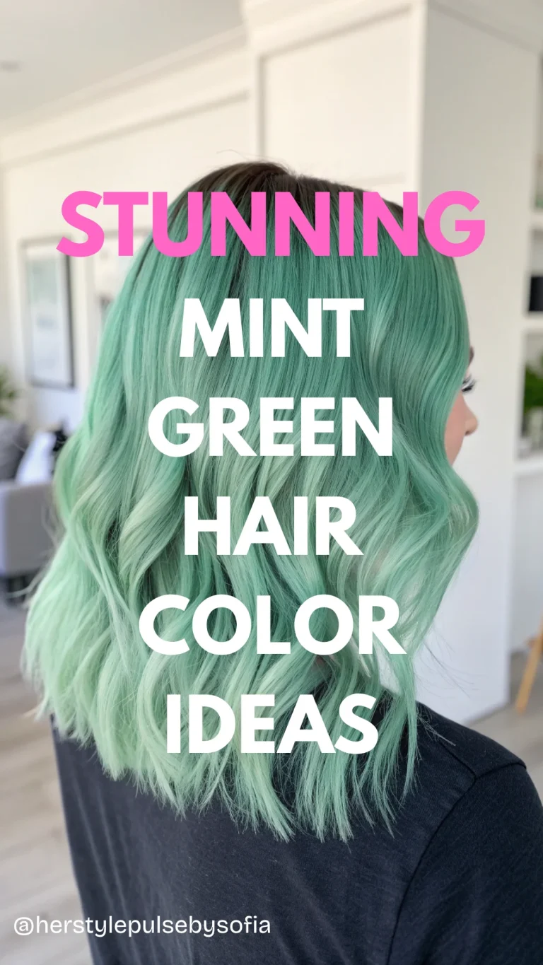 Mint Green Hair Color Ideas