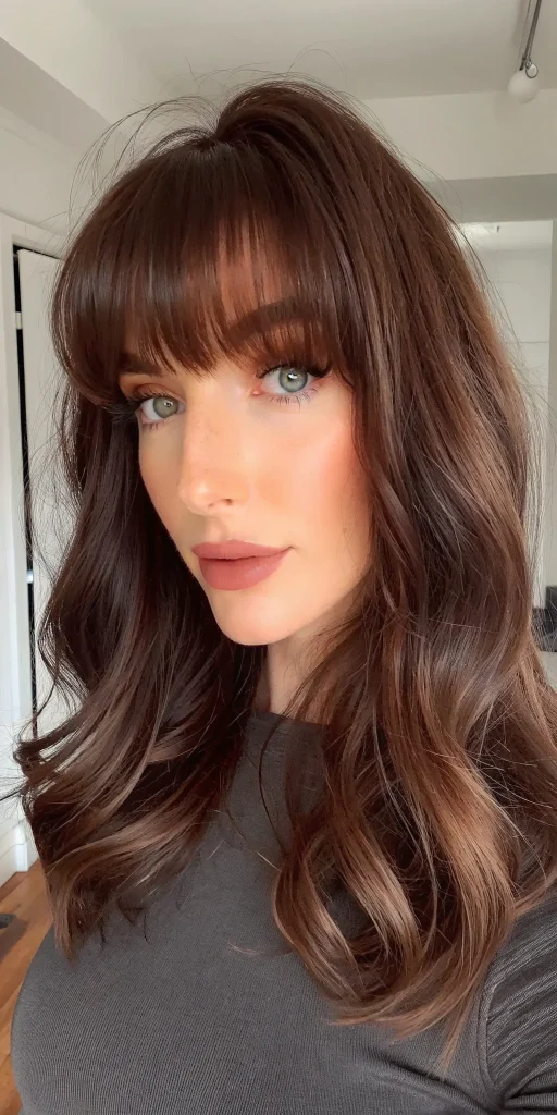Shoulder Length Layered Choppy Haircut Idea (8)