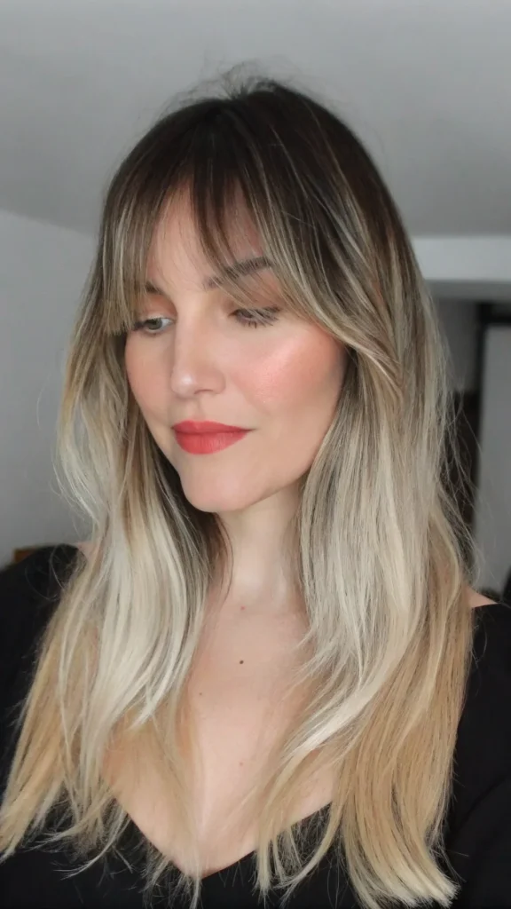 Textured Bob With Curtain Bangs (8)