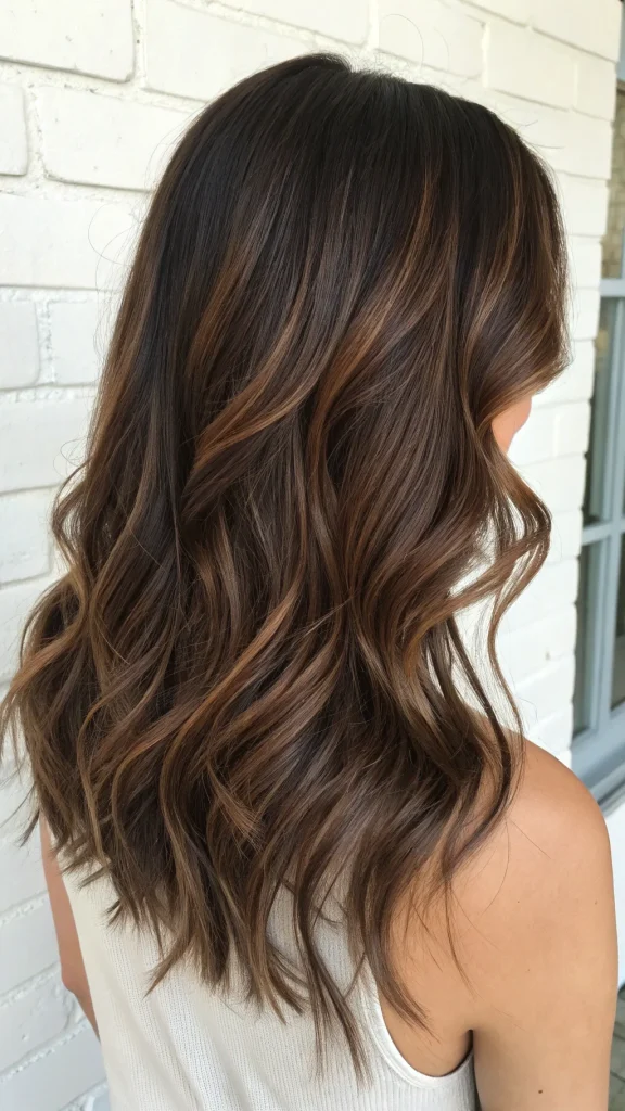 auburn lowlights in brown hair (3)