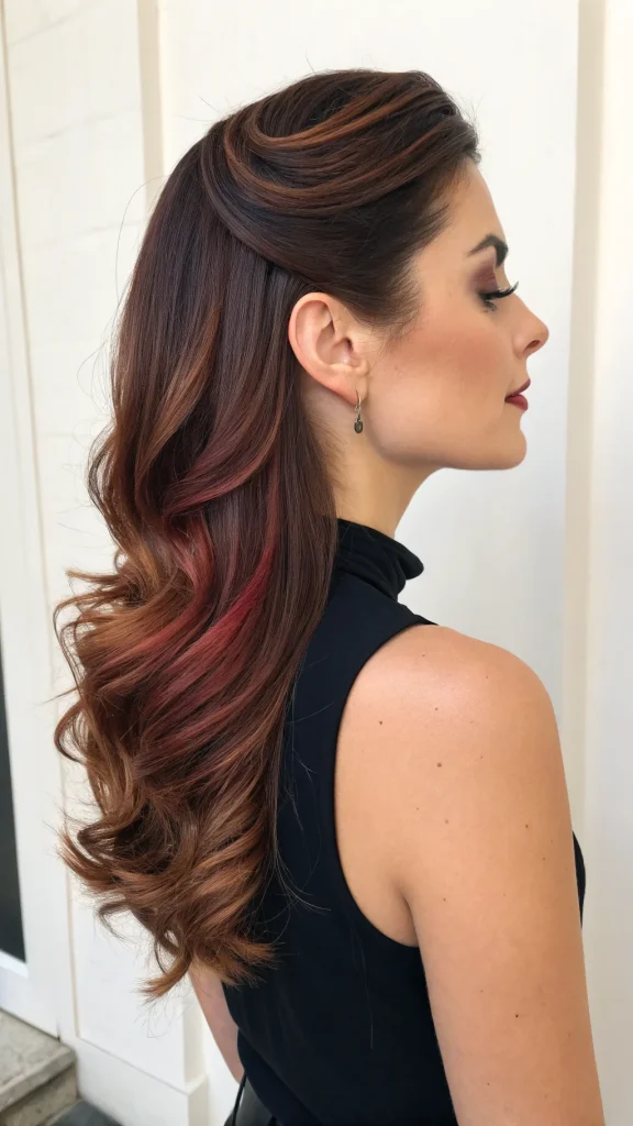 auburn lowlights in brown hair (5)