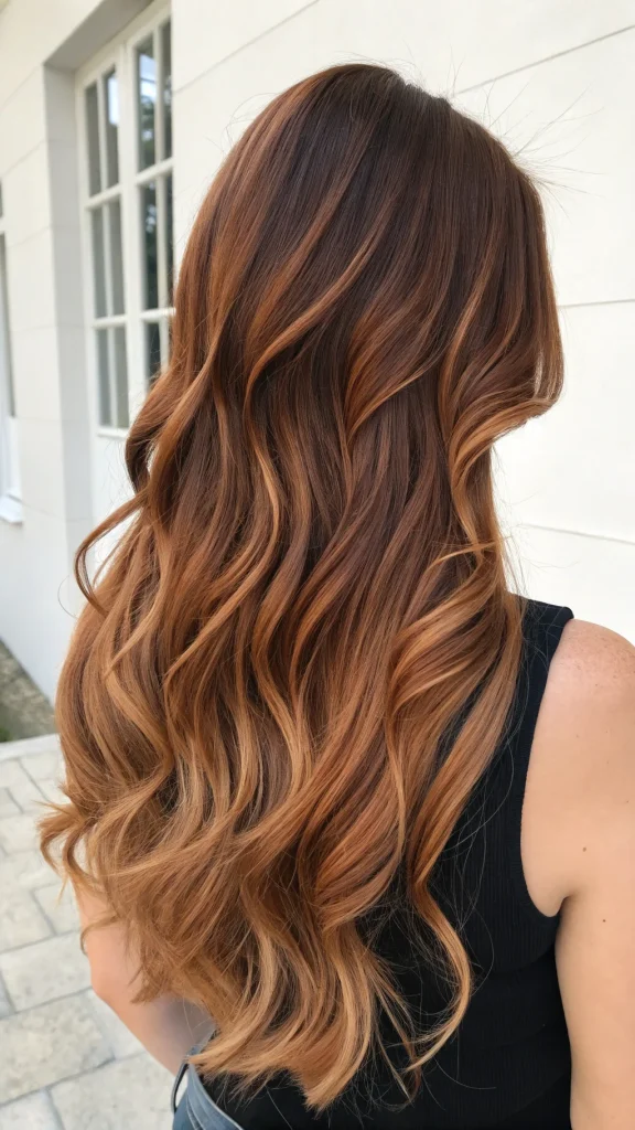 auburn lowlights in brown hair (7)