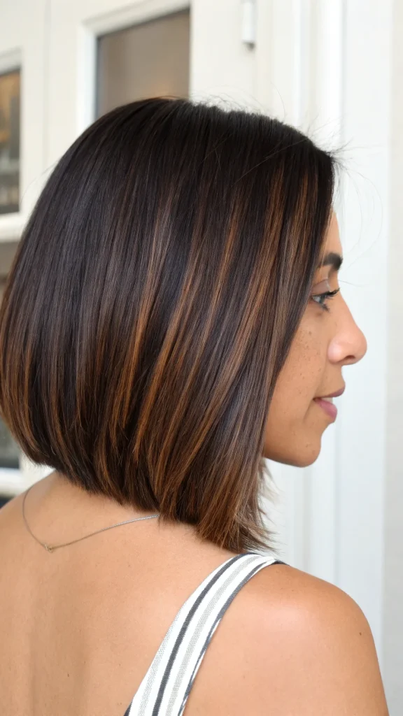 caramel highlights on brown hair (2)