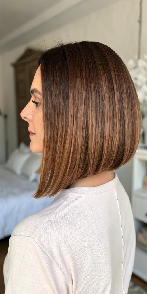 copper balayage brunette hair (3)