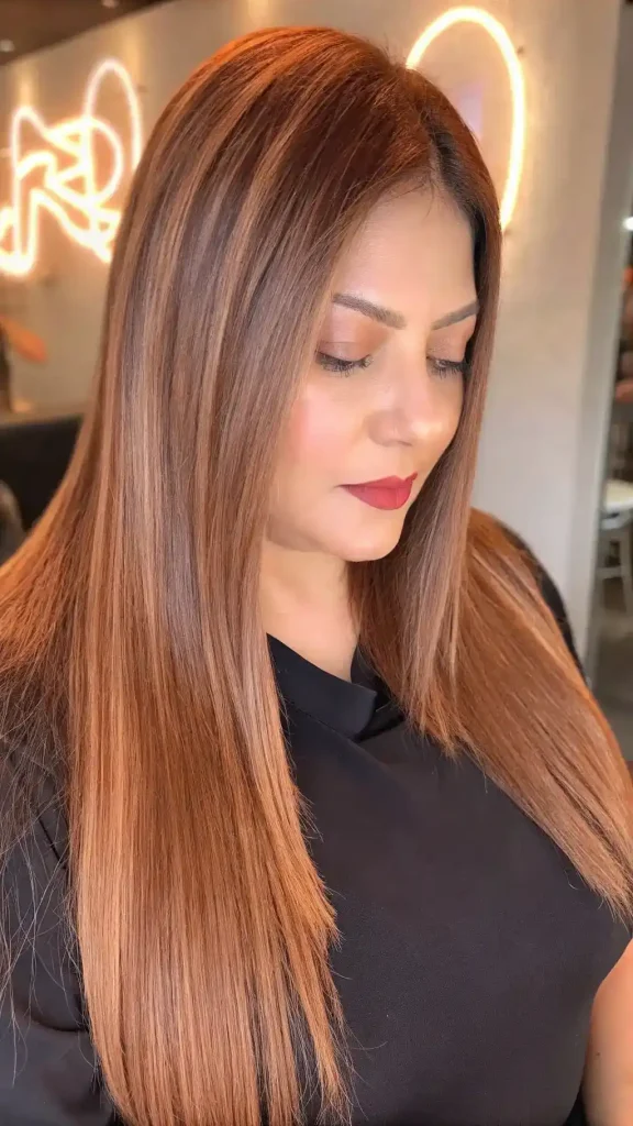 copper brown hair ideas (11)