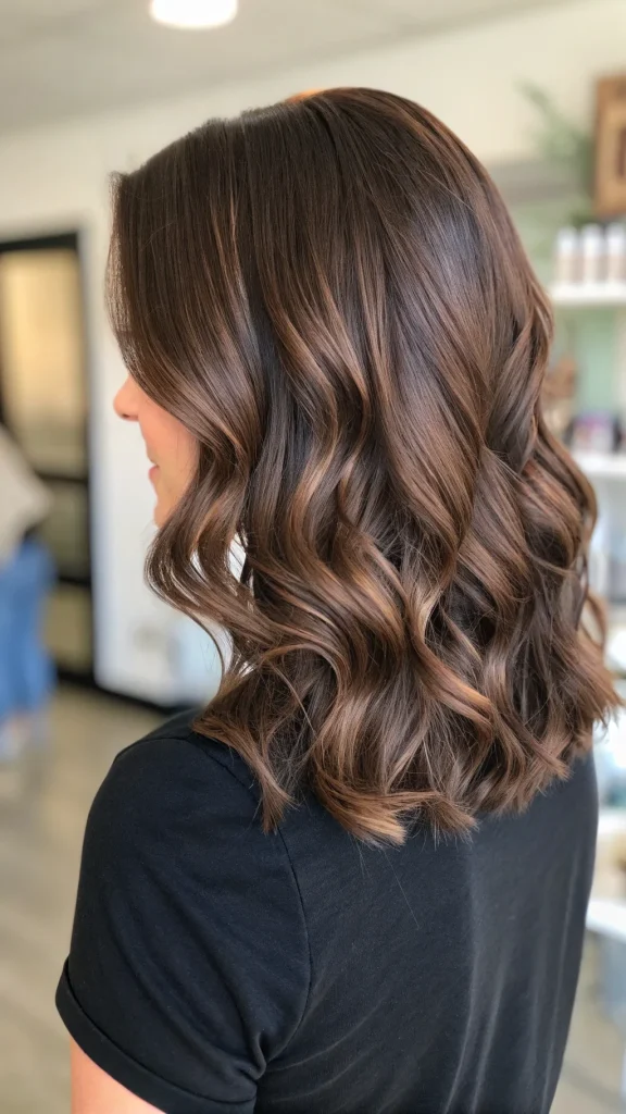 dark brown balayage hair (2)