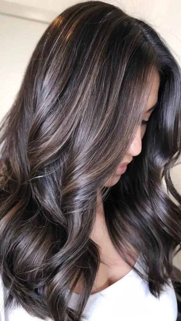 expensive brunette balayage hair color